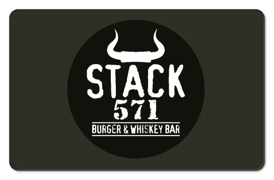 stack 571 logo on a grey background